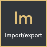 Scrinium - Homepage - Feature – Import/Export Management Icon - Investment Portfolio Management
